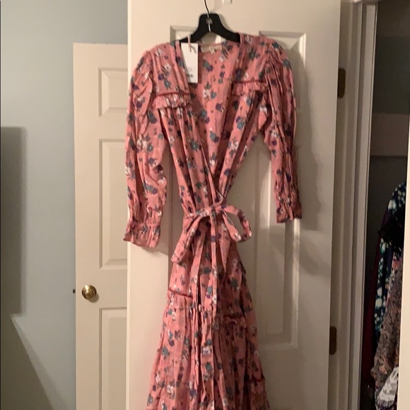 Loveshackfancy Stormi dress in hollywood pink - Picture 4 of 5